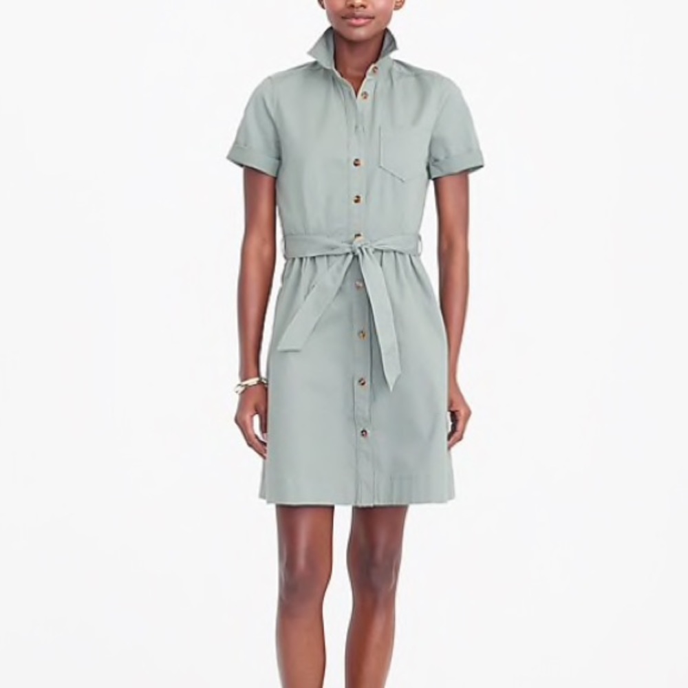 Utility shirt dress